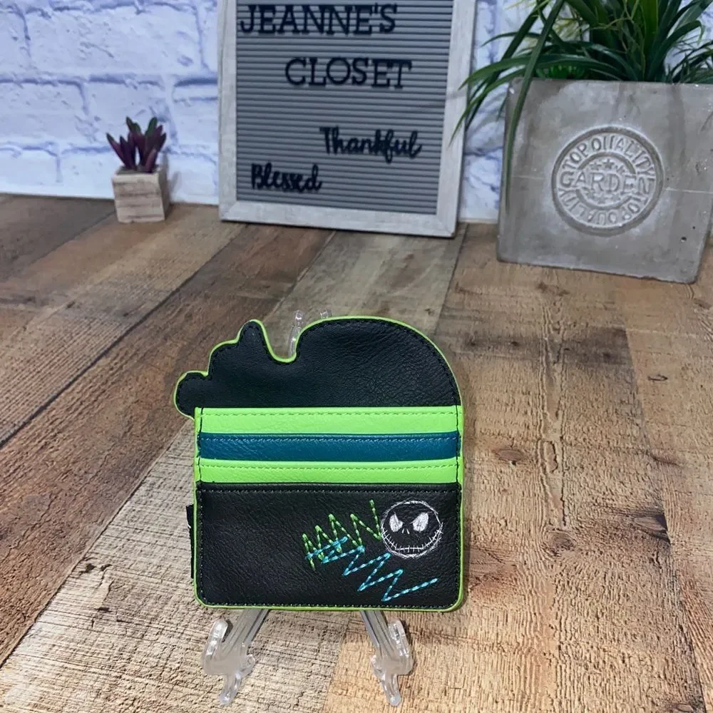 Disney Halloween Jack Skellington Zero Card Holder Nightmare Before Christmas